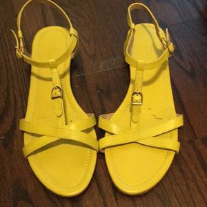 J.Crew T-strapped sandals
